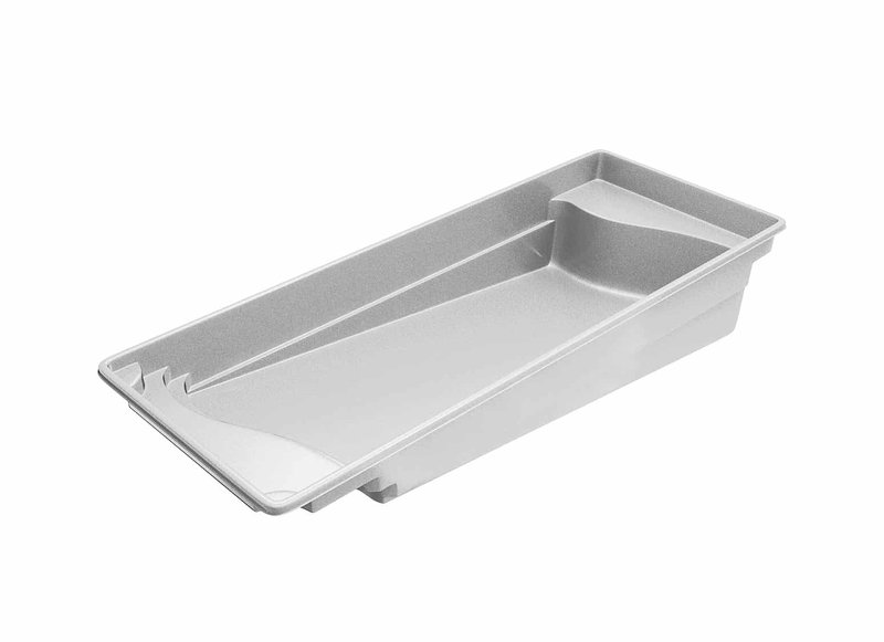 Latham Barcelona fiberglass pool dimension diagram