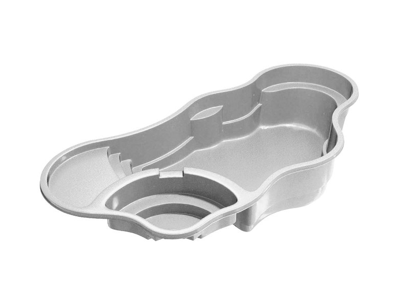 Latham Bermuda 16.35 Deluxe empty fiberglass pool shell