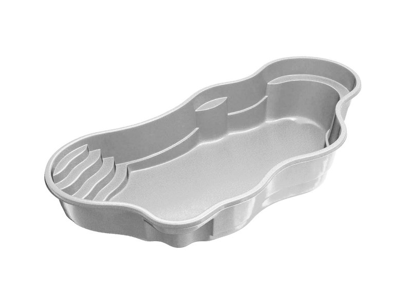 Latham Bermuda 16.35 empty fiberglass pool shell