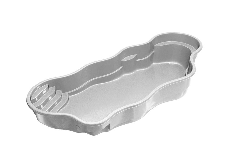 Latham Bermuda 16.40 empty fiberglass pool shell