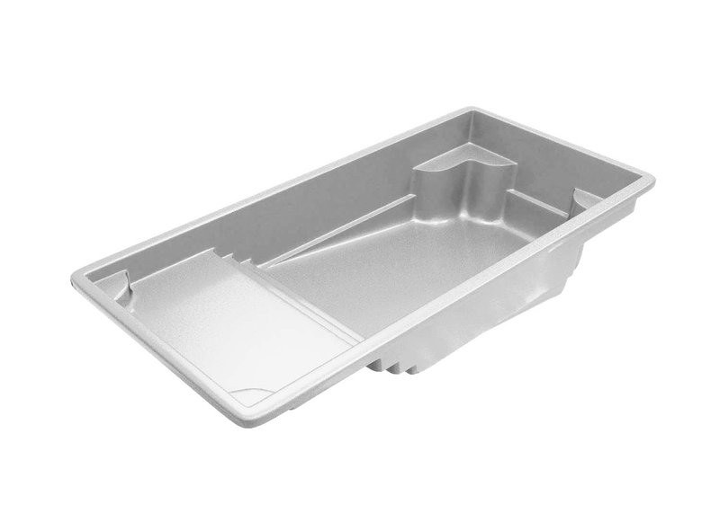 Latham Corinthian 12 BME empty fiberglass pool shell