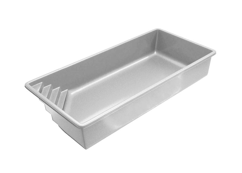 Latham Delray empty fiberglass pool shell