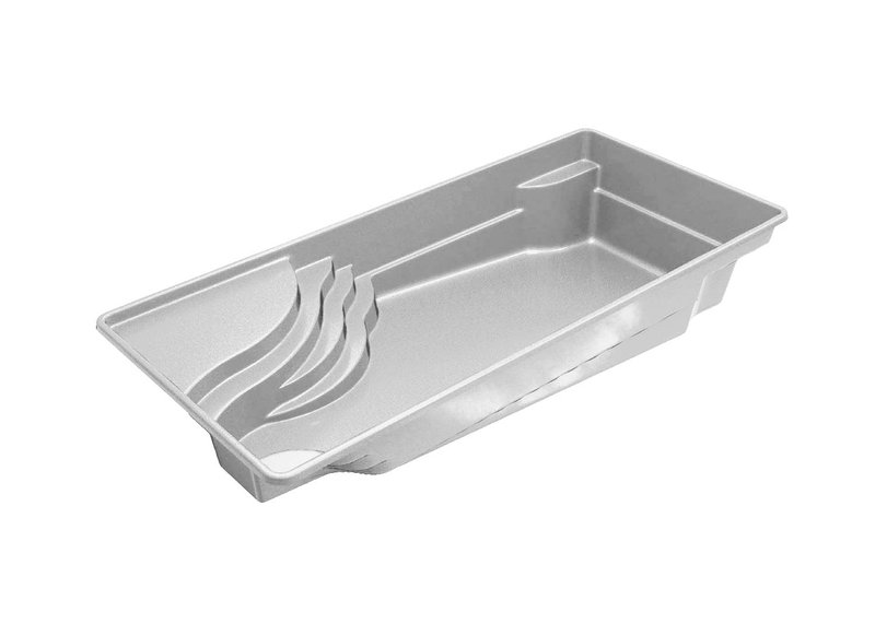 Latham Olympia 16 empty fiberglass pool shell