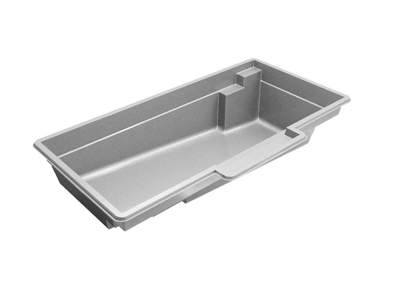 Latham Tuscan 13.24 empty fiberglass pool shell