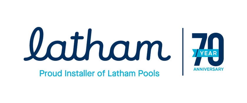 Proud Installer of Latham Pools — official Latham dealer mark