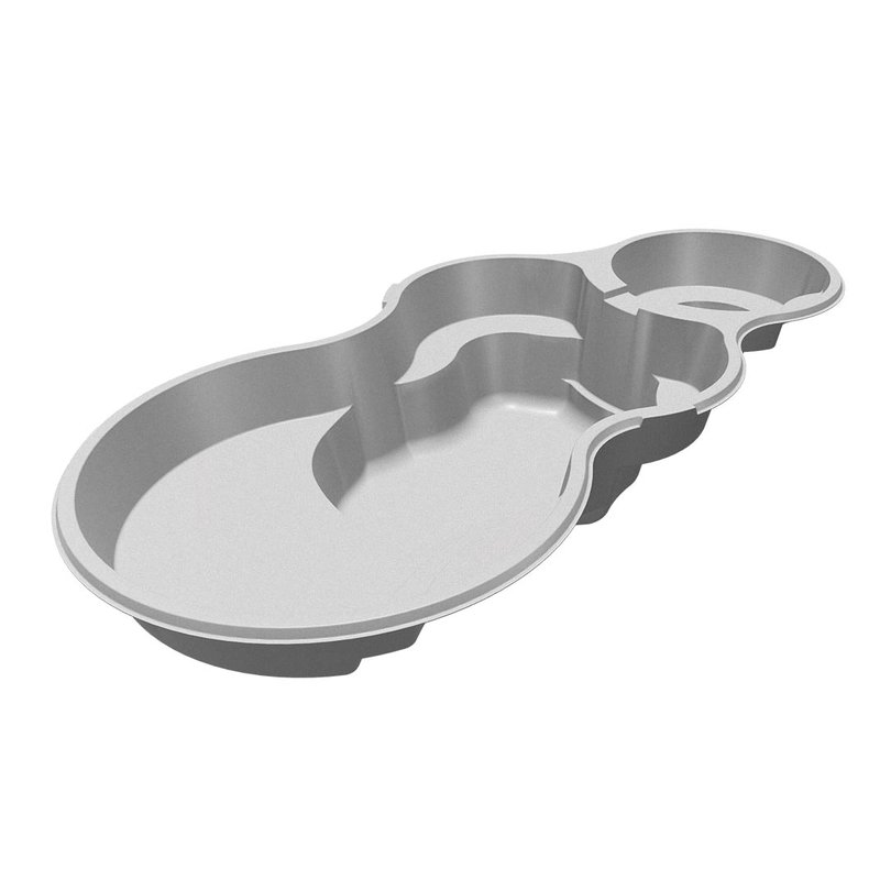 Latham Axiom 12 Deluxe empty fiberglass pool shell