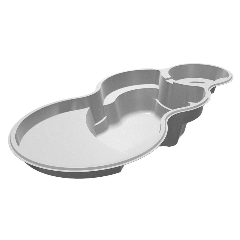 Latham Axiom 14 Deluxe empty fiberglass pool shell