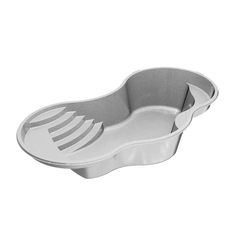 Latham Coral 16 empty fiberglass pool shell